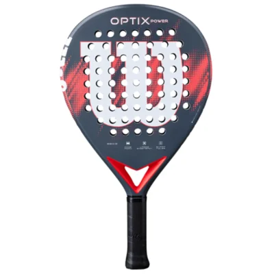 WILSON Optix V2 Power Padel Racket 2026 Red 01