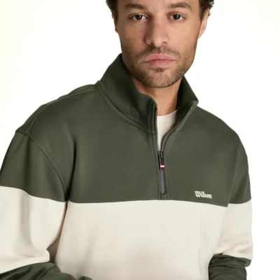 WILSON Playstate French Terry Half-Zip Sweatshirt 02