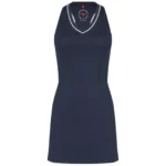 WILSON Team Women Padel Dress Navy 01