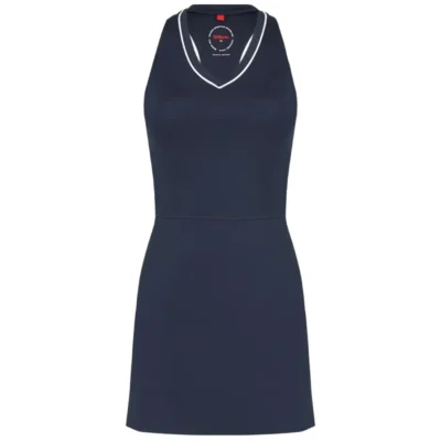WILSON Team Women Padel Dress Navy 01
