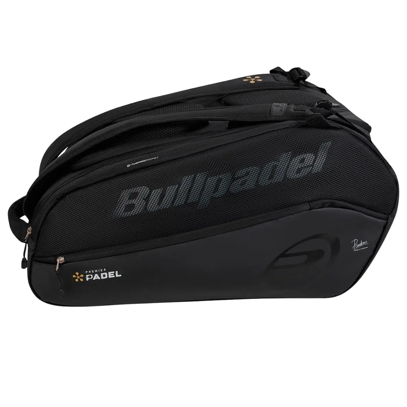 BULLPADEL Vertex Geo Premier Padel Backpack 2026 black BULLPADEL Vertex Geo Premier Padel Backpack 2026 black