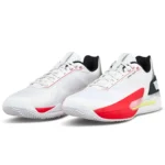 WILSON Rush Tour 5 Men Padel Shoes White Red 02