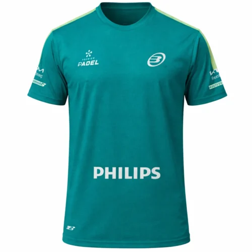 BULLPADEL Montse Di Nenno Padel T-Shirt Green 01