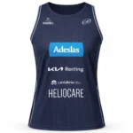 BULLPADEL Talava Gemma Triay Women Padel T-Shirt Deep Ocean 01