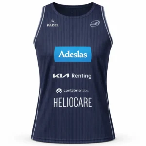 BULLPADEL Talava Gemma Triay Women Padel T-Shirt Deep Ocean 01