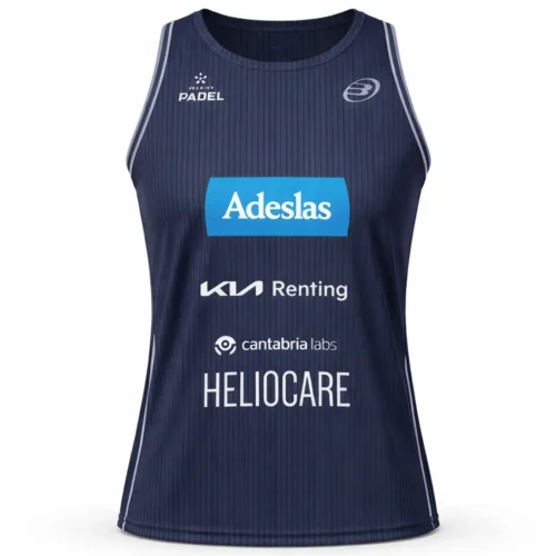 BULLPADEL Talava Gemma Triay Women Padel T-Shirt Deep Ocean 01