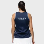 BULLPADEL Talava Gemma Triay Women Padel T-Shirt Deep Ocean 02