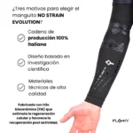Floky Arm Sleeve No Strain Evolution 2026 Black 09