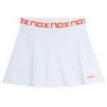 NOX Team Women Padel Skirt 2026 White 05