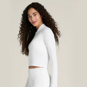 WILSON All Day Full Zip Women Padel Jacket White 02