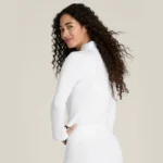 WILSON All Day Full Zip Women Padel Jacket White 03