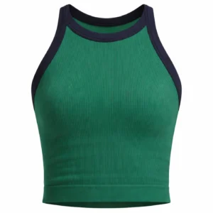 WILSON On The Daily Brami Padel Top Green 01