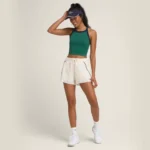 WILSON On The Daily Brami Padel Top Green 04