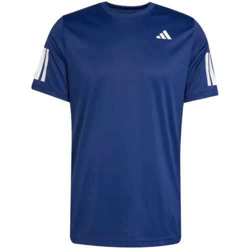 ADIDAS Club Climacool 3 Stripes Padel Shirt 2026 Blue 01