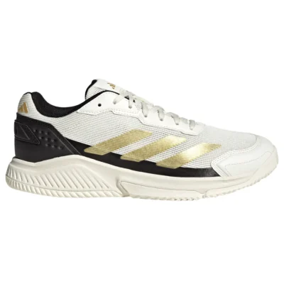 ADIDAS Courtquick Men’s Padel Shoes 2026 White Gold 01