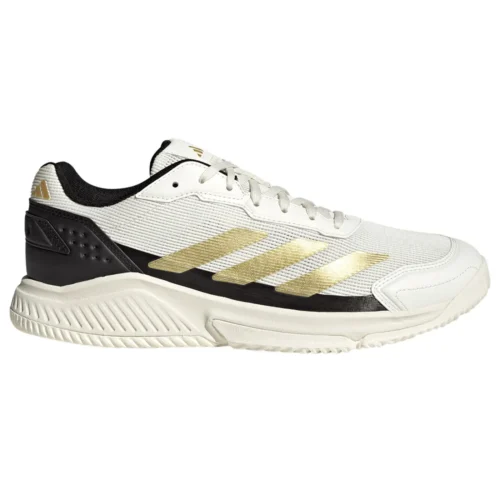 ADIDAS Courtquick Men’s Padel Shoes 2026 White Gold 01