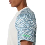 ASICS Padel Court All Over Print Padel T-Shirt 2026 Saba Blue 02