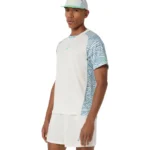 ASICS Padel Court All Over Print Padel T-Shirt 2026 Saba Blue 04