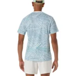 ASICS Padel Court All Over Print Padel T-Shirt 2026 Saba Blue 05