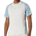 ASICS Padel Court All Over Print Padel T-Shirt 2026 Saba Blue 06