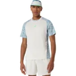 ASICS Padel Court All Over Print Padel T-Shirt 2026 Saba Blue 07