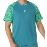ASICS Padel Court All Over Print Padel T-shirt 2026 Vital Green 02