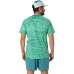 ASICS Padel Court All Over Print Padel T-shirt 2026 Vital Green 04
