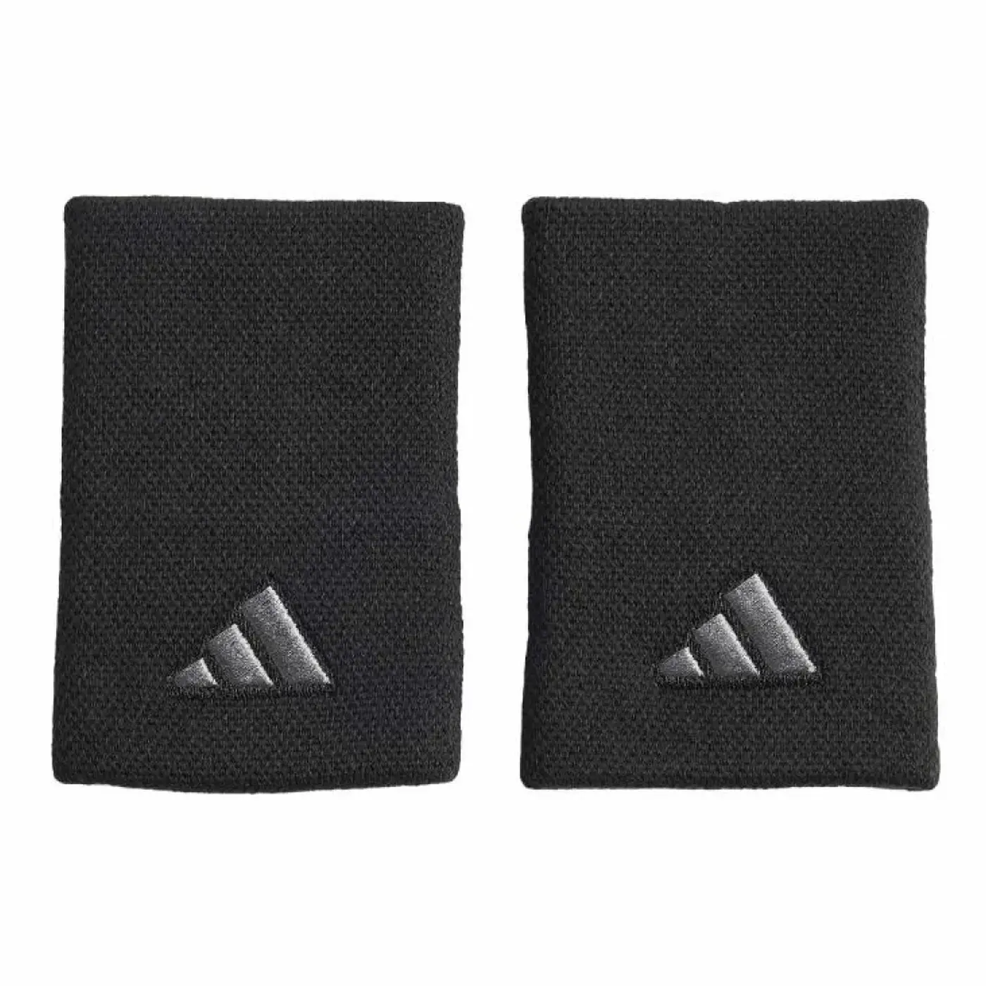 ADIDAS Wristbands Long 2 Units Black 03 ADIDAS Wristbands Long 2 Units Black 03