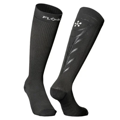 FLOKY Flow Premier Padel Socks Black 01