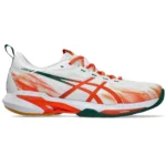 ASICS SonicsMash FF Men Padel Shoes 2026 White Orange 03