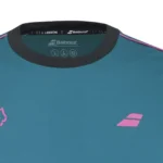 BABOLAT Crew Neck Juan Lebron Padel Tee Blue 04