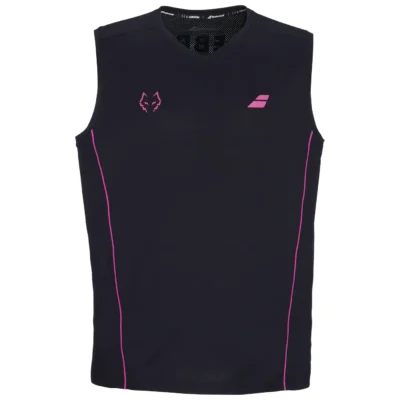 BABOLAT Juan Lebron Sleeveless Padel Top Black 04