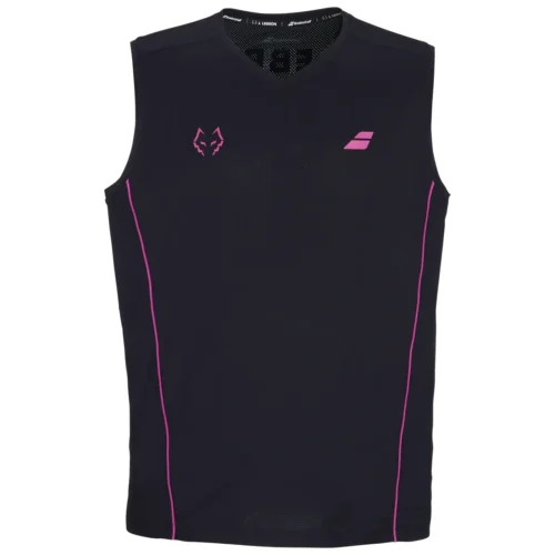 BABOLAT Juan Lebron Sleeveless Padel Top Black 04