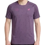 BABOLAT Réplica Juan Lebrón Padel T-Shirt Violet 01