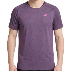 BABOLAT Réplica Juan Lebrón Padel T-Shirt Violet 01